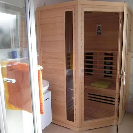 펜션 Am Findling Comfortable 브리게